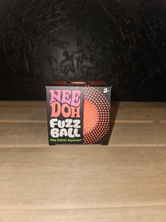 Needoh Other - ORANGE NeeDoh Fuzz Ball – The Velvet Squeeze🟠
